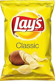Lay's Potato Chips, Classic, 10 Ounce (Pack of 4)