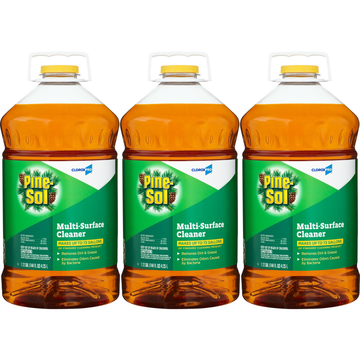 Pine-Sol 144 Fl Oz (Pack of 3) / Pine Scent / 1 All-Purpose Cleaners