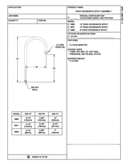 12" Rigid Gooseneck Spout Assembly by Fisher – Model 3966