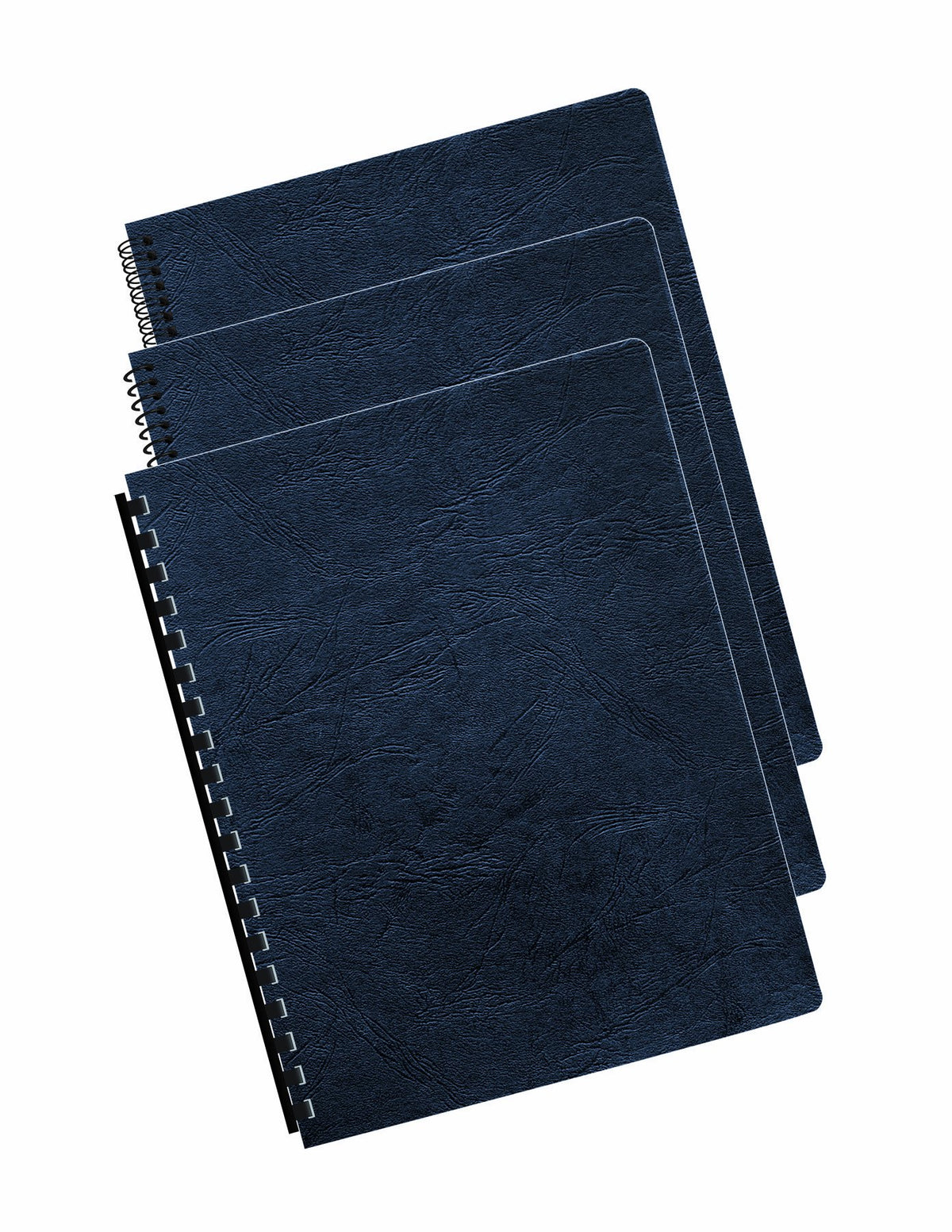 Presentation Covers - Oversize Letter, Navy, 200 Pack (Pack of 2) by Fellowes – 11.25" x 8.75" (Pack of 2), Plastic, Navy, Pack of 2, Model 52136