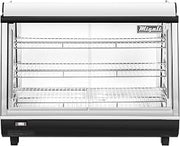 Migali C-HCT36-S 36" Wide Heated Counter-top Display Case, Straight Glass, Front & Rear Sliding Doors