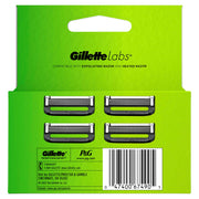 Labs Razor Blade Shaving Refills for Men by Gillette – 1 Count (Pack of 4), Silver, Pack of 4