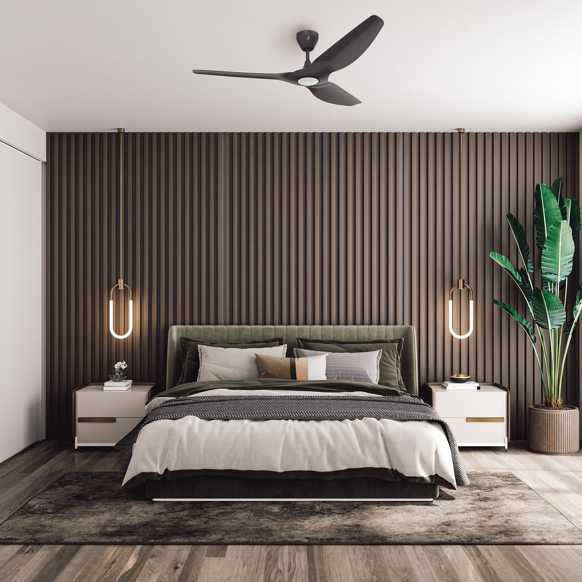 Big Ass Fans Black / 60" / Indoor Ceiling Fans