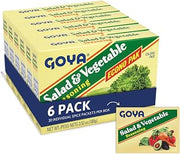Goya Salad and Vegetable Seasoning, Leafy Greens, Purpose, 6-Pack, 3.52oz