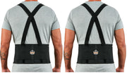 Ergodyne Black / X-Small (Pack of 2) / Elastic Back Support Brace Back Supports