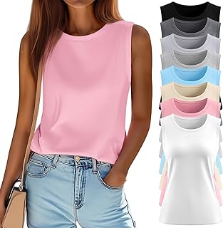 8 Pack Women’s Sleeveless Tops