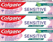 Colgate Sensitive Enamel Health Toothpaste for Sensitive Teeth, 3 Pack, 6oz