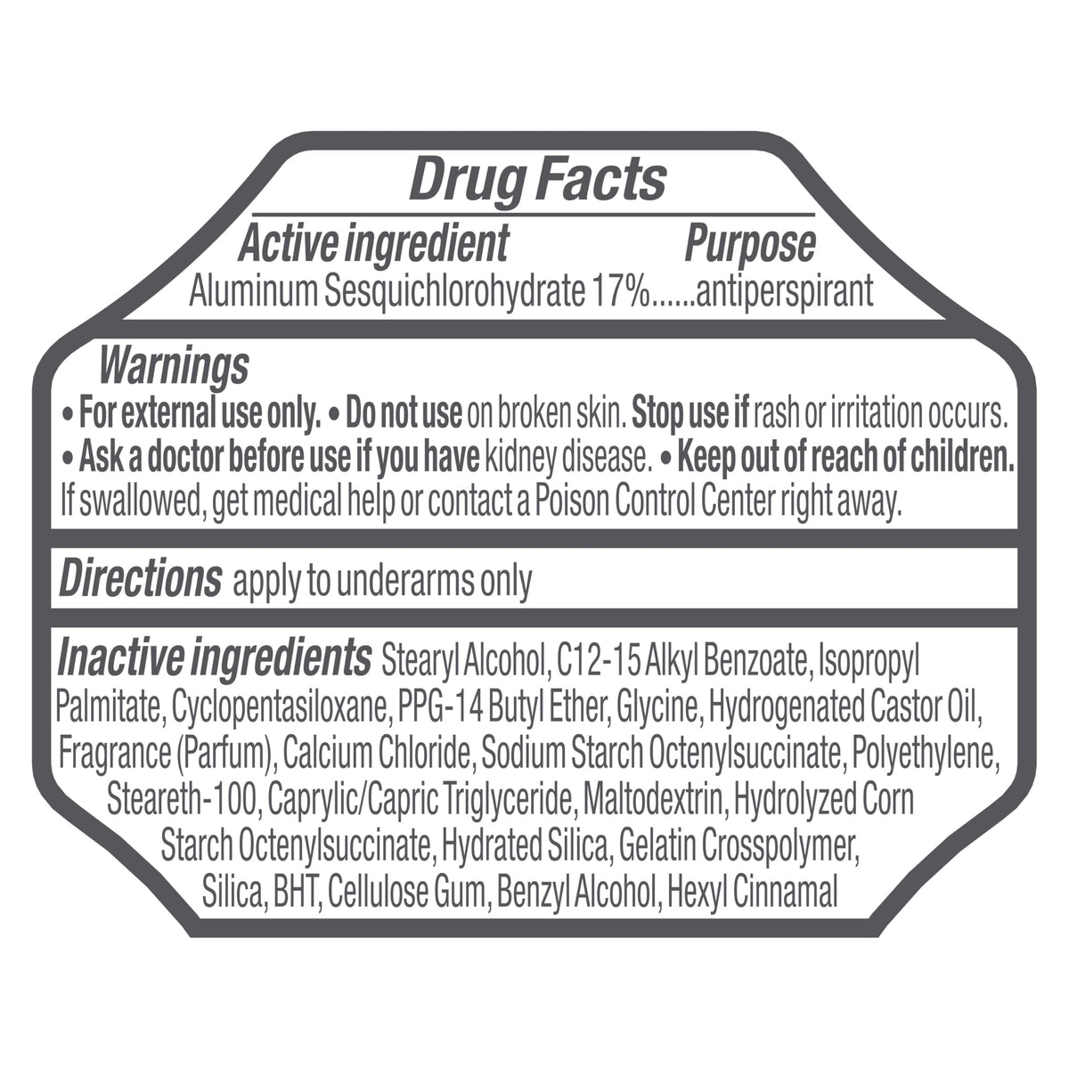 Clinical Antiperspirant Deodorant Invisible Solid by Degree – 1.6 Ounce (Pack of 1)