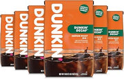 Dunkin' Dunkin’ Decaf Medium Roast Ground Coffee, 18 Oz. Bags (Pack of 6)