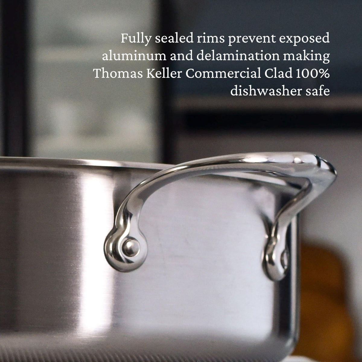 Thomas Keller Insignia by - Stainless Steel 6 Quart Rondeau by Hestan – 6 Quarts, Stainless Steel, Model 31025