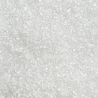 DecoPac Sugar Sprinkles | 33oz | Edible Sanding Sugar Handheld Container | Made in USA | Sugar Sprinkle Mix for Cakes, Cupcakes, Cookies, Extra Large Pack | 33 Ounce - White