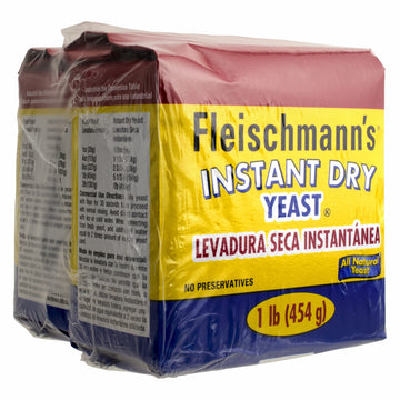 Fleischmann's Instant Yeast – 16 Ounce (Pack of 1), Model 4010000729