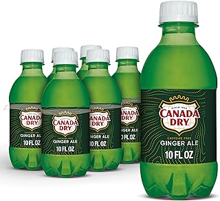 Canada Dry Ginger Ale Soda, 10 Fl Oz Bottles, 6 Pack