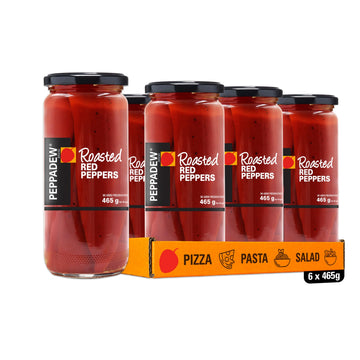 Roasted Peppers 350g - Pack of by PEPPADEW – Pack of 6, Model FEF5011GEN-1