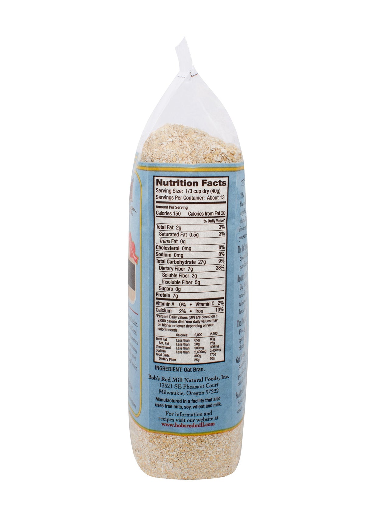 Oat Bran Cereal by Bob's Red Mill – 18 Ounce (Pack of 1), Model dinirao