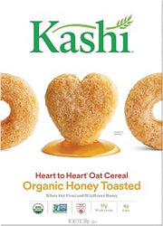 Kashi Heart To Heart Honey Toasted Oat Cereal, 12-Ounce Boxes (Pack of 6)