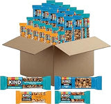KIND Bar Variety Pack, (6) Dark Chocolate Nuts & Sea Salt, (5) Caramel Almond Sea Salt Mini, (5) Dark Chocolate Nuts & Sea Salt Mini, (10) Chewy Chocolate Chip