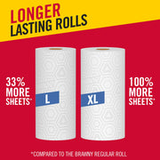 Brawny 1 / 6 Count (Pack of 1) / White Paper Towels