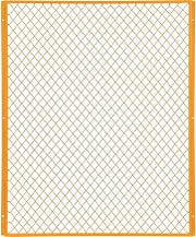 Global Industrial Machinery Wire Fence Partition Panel, 4' W