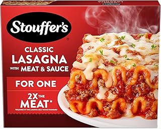 Stouffer's Classic Meat Lasagna, Single Serve Frozen Meal, 10.5 Oz