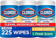 Clorox Disinfecting Wipes Value Pack, Cleaning Wipes, 75 Count Each, Pack of 3 (Package May Vary)