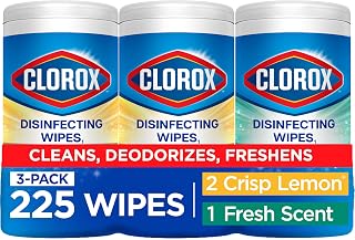 Clorox Disinfecting Wipes Value Pack, Cleaning Wipes, 75 Count Each, Pack of 3 (Package May Vary)