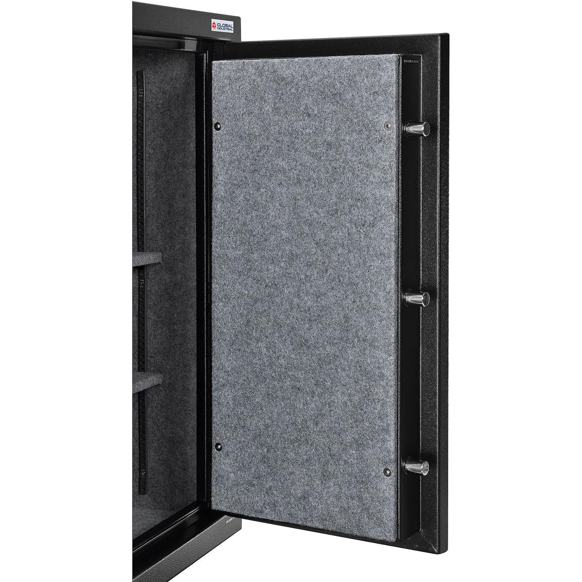 Burglary & Fire Safe Cabinet with Electronic Keypad Lock by Global Industrial – 22"L x 22"W x 40"H, 6.4 cubic_feet, Gray, Model SF402020E