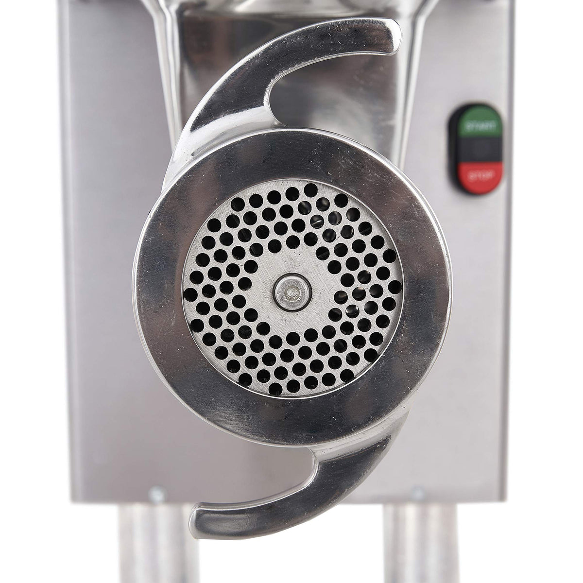 1 HP Motor 110V, 1 Phase, Stainless Steel Cabinet, HEADSTROCK, Auger and PAN, 1,700+ LBS/HR Grinding Capacity, Robust Headstock with Permanent AFFIXED Safety Guard. by PRO-CUT –