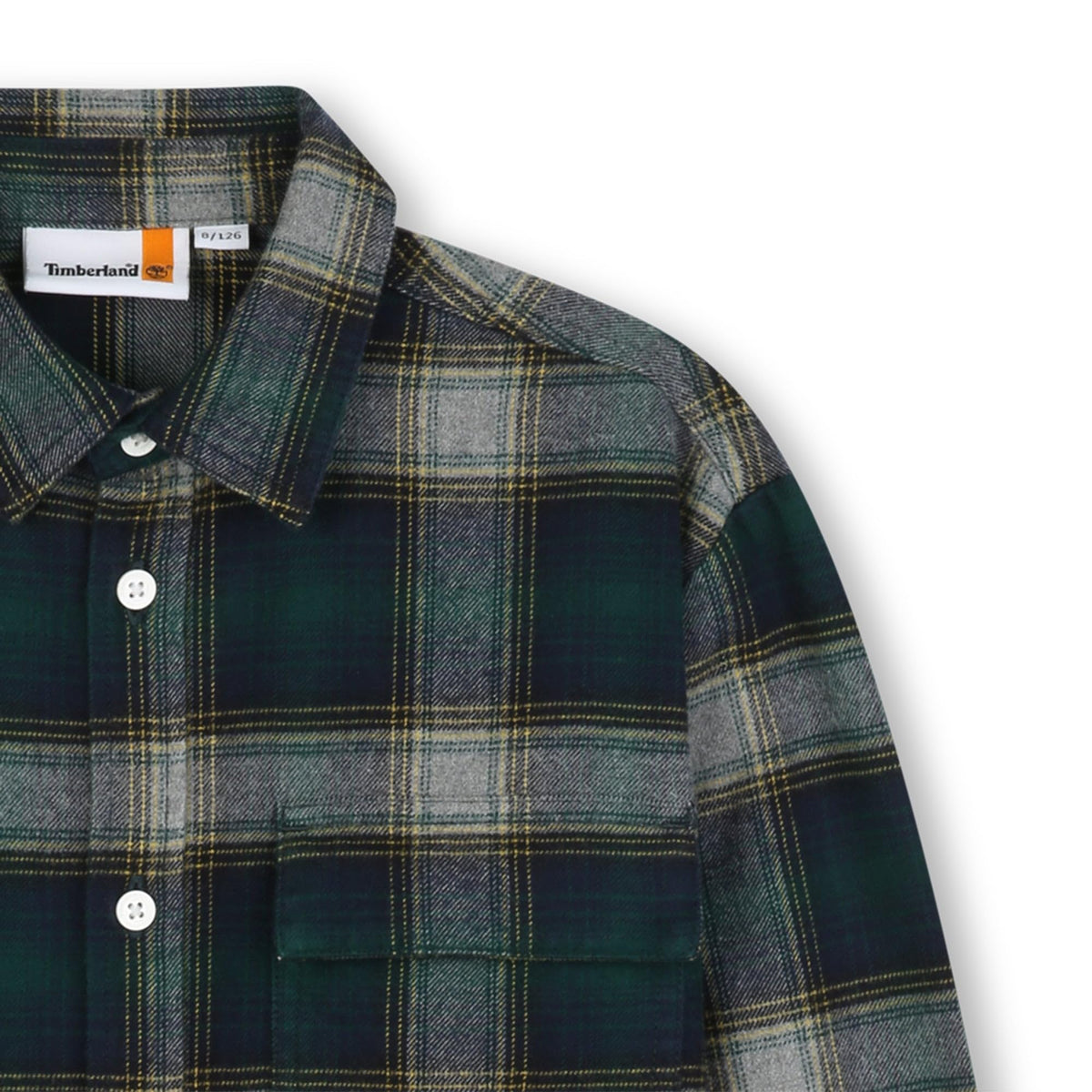 Boys Shirt by Timberland – Dark Green, Model T60577/672