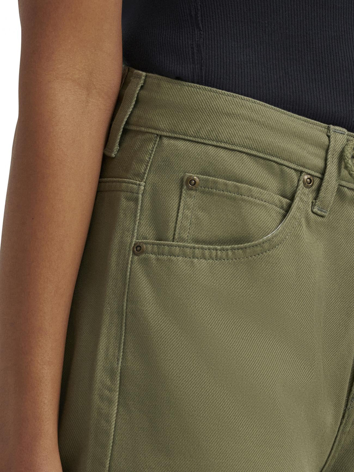 Women's Legendary Drawstring Short by Lee – Cotton, Mercantile Green, Model 112376262