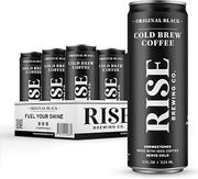 RISE Brewing Co. Rise Brewing Co Organic Original Black Nitro Cold Brew Coffee, 11 FZ