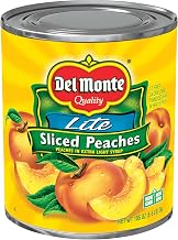 Del Monte Sliced Peaches in Extra Light Syrup, 105 Ounce Can - 6 per case.