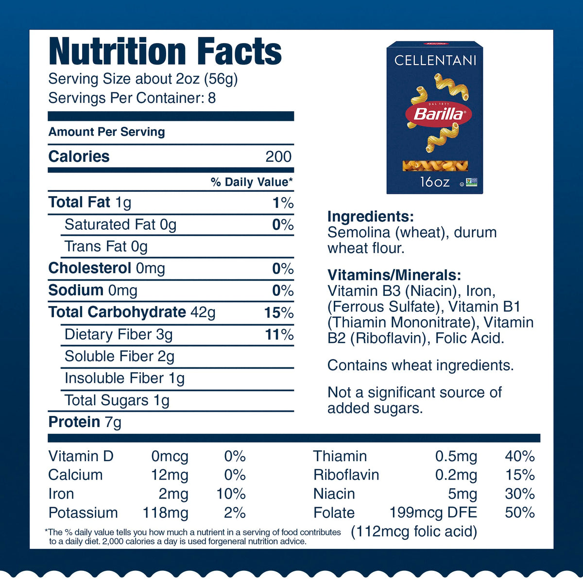 Cellentani Pasta by Barilla – 16 Ounce (Pack of 12), Pack of 12, Model 076808514377