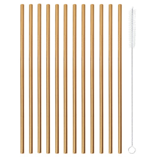 Straws Straight Copper by PADERNO – One Size, Copper, Model 41490C00