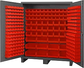 Durham SSC-722484-BDLP-264-1795 Bin Cabinet, 84" Overall Height, 72" Overall Width, Total Number of Bins 264