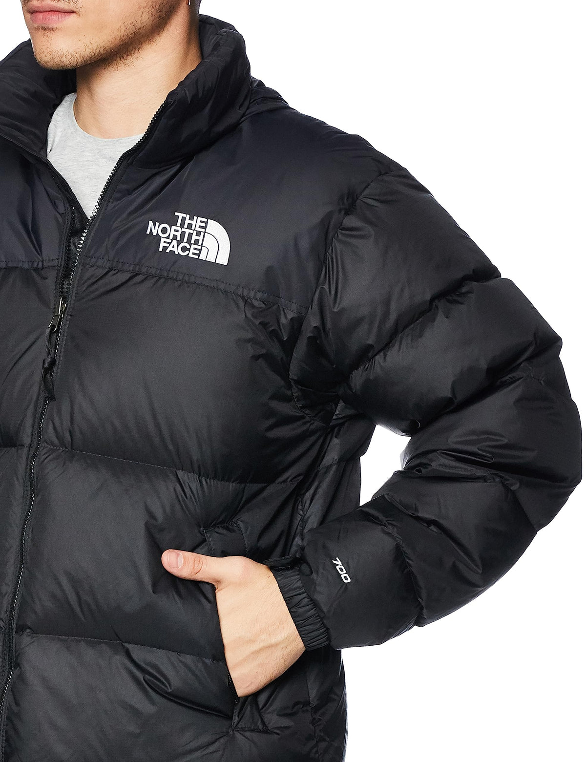 North Face 1996 Nuptse Jacket in Black by The North Face – Black, Model NF0A3C8D
