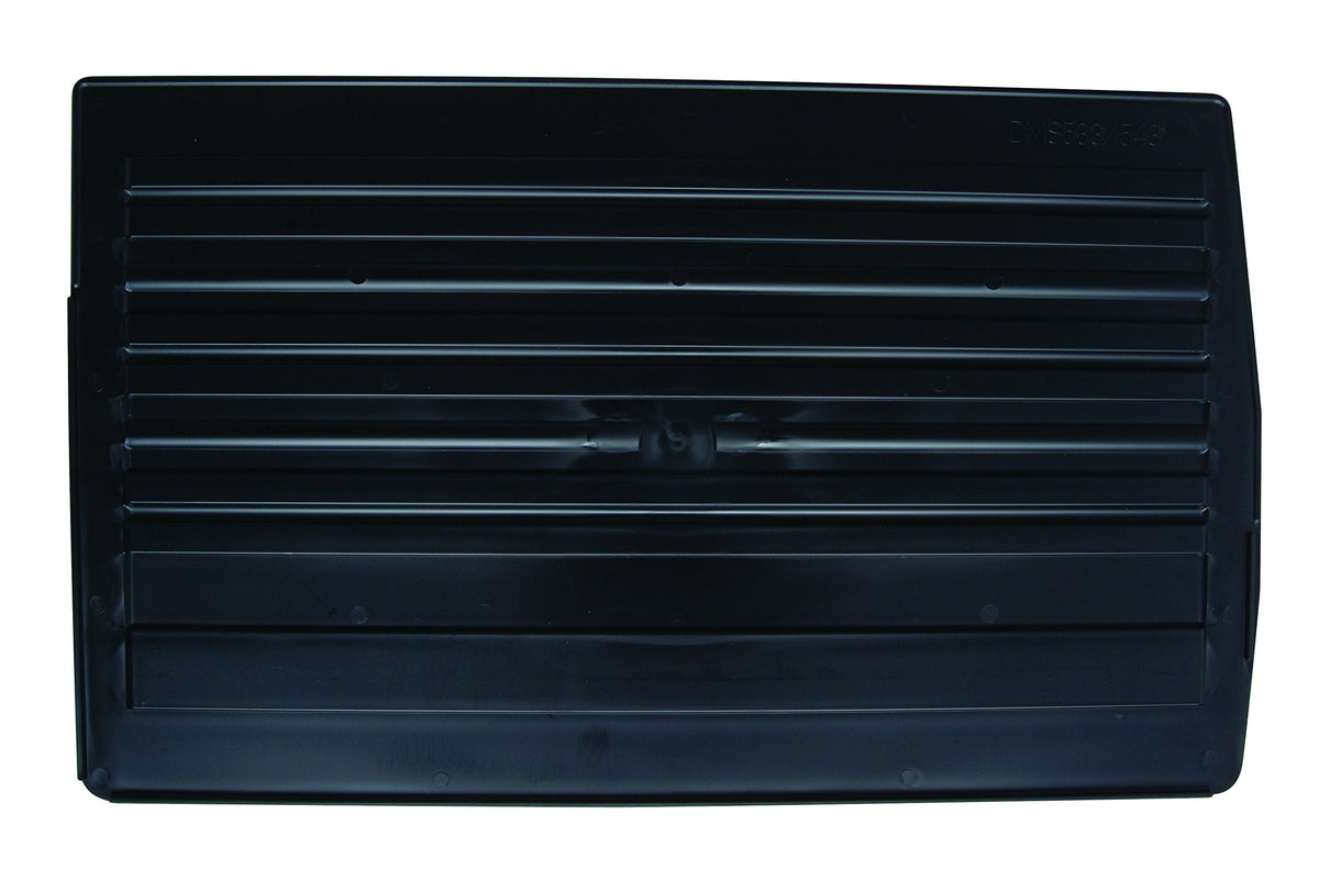 Plastic Divider Designed for Magnum Bins by QUANTUM STORAGE SYSTEMS – 16-3/4" x 10-1/2" x 1", Polyethylene (PE), Black, Model DMS543