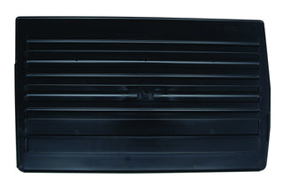 Plastic Divider Designed for Magnum Bins by QUANTUM STORAGE SYSTEMS – 16-3/4" x 10-1/2" x 1", Polyethylene (PE), Black, Model DMS543
