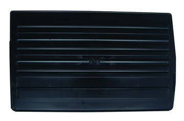 Plastic Divider Designed for Magnum Bins by QUANTUM STORAGE SYSTEMS – 16-3/4" x 10-1/2" x 1", Polyethylene (PE), Black, Model DMS543