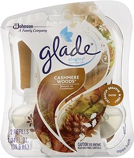 72442 Cashmere Woods Glade PlugIns Scented Oil Refills 2 Count