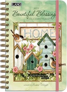 LANG Bountiful Blessings™ 2025 Spiral Engagement Planner (25991011083)