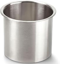 San Jamar In-Counter Trash Chute for Restaurants, Dining Halls, and Fast Food, Stainless Steel, 5.35 x 6.75 x 5.50 Inches, Silver