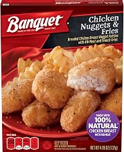 Banquet Basic Chicken Nuggets and Fries, 4.85 Ounce -- 12 per case.