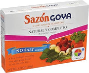 Goya Sazón Natural and Complete, Vegetables, All Purpose Seasoning, 3.52oz