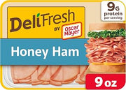 Oscar Mayer Deli Fresh, Honey Uncured Ham, 9 oz Pack