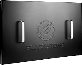5003 28” Griddle Hard Cover, Powder Coated Steel, Black | Blackstone® 5003 Griddle Protection Cover with Handles