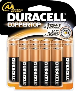DURACELL Batteries, AA Size, 16-Count Packages (Pack of 2)