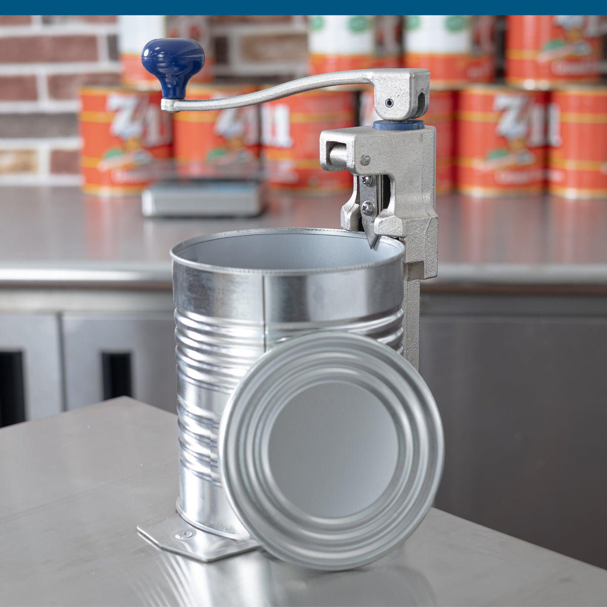 #1 Manual Can Opener by Edlund – 11" tall, Stainless Steel, Silver, Model 11100