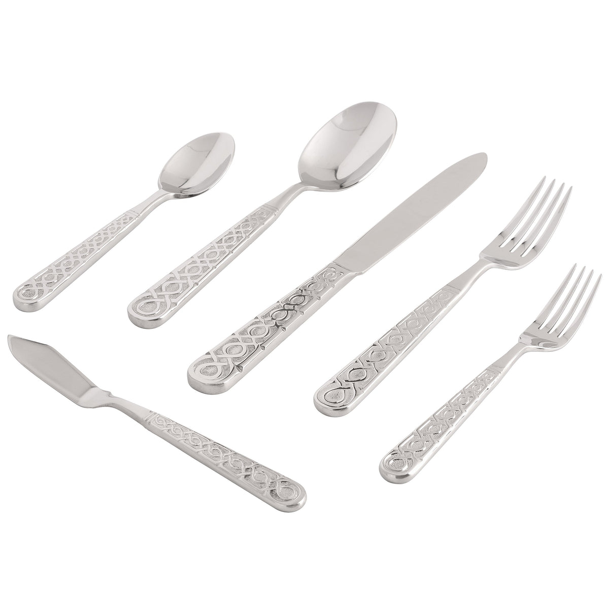 Dubai Dinner Spoon by 10 Strawberry Street – 8.5x1.75x, Stainless Steel, Model DUB-DS