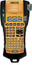 DYMO Rhino 5200 Industrial Labeling Machine – S0841460 | Handheld Thermal Label Maker for Cables, Wires, Panels & Equipment | Durable, Easy-to-Use, Professional-Grade (Renewed)